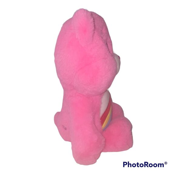 Cheer Care Bear Stuffed Animal 2020 Soft Official Plush Rainbow Pink Toy - Picture 9 of 11